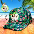 Personalized Photo and Name Hawaiian Style Baseball Cap Gifts for Women Men Unisex - image 13