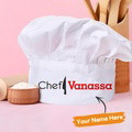 Personalized Chef Hat Custom Name Chef Hat Kitchen Gifts for Family - image 2
