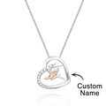 Personalized Ballet Dancing Girl Necklace with Name Necklace Jewelry Gift for Ballerina Lover - image 8