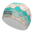 Personalized Shell Swim Caps Custom Swimming Cap Swimming Hats for Men Women - image 4