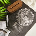 Custom Photo Father Child Lamp Personalized Engraved 7 Colors Acrylic Night Light Father's Day GIfts - image 3