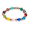 Personalized Birthstones Bracelet 1-12 Family Birthstones Elastic Beaded Bracelet Gift for Woman - image 35