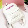 Personalized Mini Backpack with Name Corduroy School Bag Back to School Gift for Kids - image 9