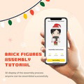 Gifts for Dad Custom Head Brick Figures Happy Father's Day Brick Figures Small Particle Block Toy - image 3