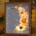 Conch shell handmade diy picture frame night light - image 1