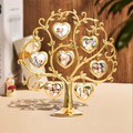 Custom Photo Family Tree With 7 Hanging Picture Frames Metal Table Top Decoration - image 4