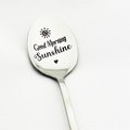 Good Morning Coffee Spoon Stainless Steel Spoon Gift for Nana Papa Mom - image 4
