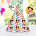 Personalized Face Party Hats Funny Birthday Hats Party Decorations Supplies for Adults and Kids - image 2
