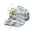 Custom Baseball Cap with Photo and Name Hawaiian Style Gifts for Her - Pineapple - image 10