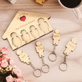 Custom Name Keychain Holder Personalized Keychain Home Decorative Gift for Family - image 3