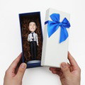 Halloween Gift Pumpkin Boy Custom Bobblehead with Engraved Text - image 2