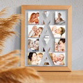 Custom Photo Night Light Wooden Frame Night Light Gift for Mom - image 2