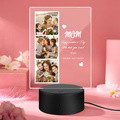 Mother's Day Gift Custom Photo Night Light for Mom Custom Photo and Name - image 2