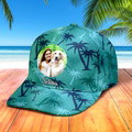 Personalized Photo and Name Hawaiian Style Baseball Cap Gifts for Women Men Unisex - image 6