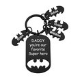 Personalized Superhero Daddy Keychain with Kids Names Gift for Father - image 8