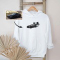 Embroidered Hoodie with Your Car, Featuring Dragon Embroidery - The Perfect Couple's Gift for Autumn and Winter! - image 2
