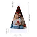 Personalized Sequins Santa Hat Custom Photo Christmas Hats for Holiday Party Supplies - image 9