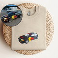 Customized Car Embroidered Hoodies, Car Enthusiast Gifts - image 1