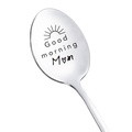 Good Morning Coffee Spoon Stainless Steel Spoon Gift for Nana Papa Mom - image 44