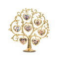Custom Photo Family Tree With 7 Hanging Picture Frames Metal Table Top Decoration - image 2