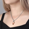 Custom Face Couple Necklace Personalized Shaped Acrylic Necklace - image 6