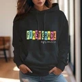Personalized First Grade Hooded Sweatshirt Teacher Custom Name Hooded Sweatshirt Back to School Gifts - image 7