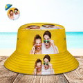 Unisex All Over Print Bucket Hat with Text - image 1