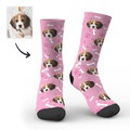 Custom Printed Face Sock Novelty Dog Avatar Socks with Photo - image 7