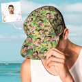 Custom Face Hawaiian Style Baseball Cap Gifts for Him - image 3