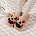 Halloween Slippers Halloween Pumpkin Shoes Comfortable Soft Home Cotton Slippers - image 4