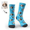 Custom Printed Face Sock Novelty Dog Avatar Socks with Photo - image 4