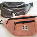 Custom Embroidered Pet Portrait Organic Canvas Bum Bag - image 3