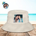 Custom Photo Bucket Hat Personalized Summer Sun Hat Fisherman Cap - image 3