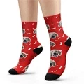 Customized Dog Socks -- Put Your Cute Dog on Custom Socks, Dog Lovers, Dog GIft, Cute Dog Personalized, Dog Gift Socks, Fathers Day Gift - image 7
