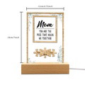 Personalized Dad You Are the Piece that Holds Us Together Acrylic Night Light Father's Day Gift for Dad - image 8