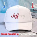 Custom Puff Print Trucker Hat Personalized Temperature-sensitive Foam Caps Back to School Gift - image 10