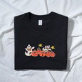 Halloween Collection - Pumpkin embroidered crewneck hoodie - image 5