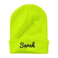 Custom Embroidered Beanie Personalized Winter Hat - 8 Colors - image 8