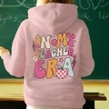 Personalized In My Teacher Era Hooded Sweatshirt Teacher Custom Name Hooded Sweatshirt Back to School Gifts - image 14
