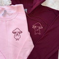 Couple outfit Embroidery Total - Valentine's Day Gift - Embroidered sweatshirt, hoodie - image 12