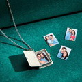 Cusom Locket Album Necklace Personalized Picture Necklace - image 5