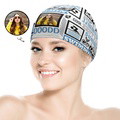Custom Photo Swimming Cap Personalized Swim Caps Swimming Hats for Men Women - image 3
