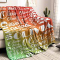 Custom Name Blanket Unique Gift for Family - image 2