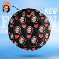 Custom Bucket Hat Personalized 2 Face Heart Print Summer Unisex Fisherman Hat - image 13