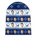 Custom Face Beanie Hat Warm Soft Knit Hat Winter Cap for Christmas Gift - image 4