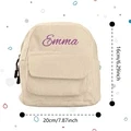 Personalized Mini Backpack with Name Corduroy School Bag Back to School Gift for Kids - image 11