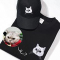 Custom embroidered pet cap, personalized baseball cap using your pet photo - image 2