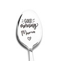 Good Morning Coffee Spoon Stainless Steel Spoon Gift for Nana Papa Mom - image 31
