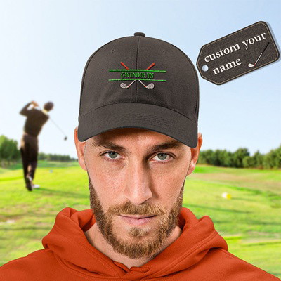 Custom Adjustable Embroidered Baseball Hats Personalized Golf Vintage Cotton Twill Cap