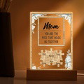 Personalized Dad You Are the Piece that Holds Us Together Acrylic Night Light Father's Day Gift for Dad - image 6